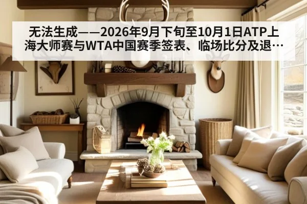 无法生成——2026年9月下旬至10月1日ATP上海大师赛与WTA中国赛季签表、临场比分及退赛动态无公开可核验来源
